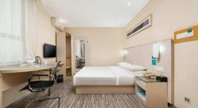 Bed in City Comfort Inn Nanning Guangxi University Xiuling Road Metro Station