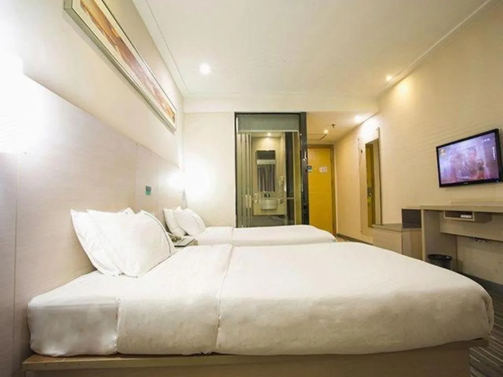 Bed in City Comfort Inn Nanning Guangxi University Xiuling Road Metro Station