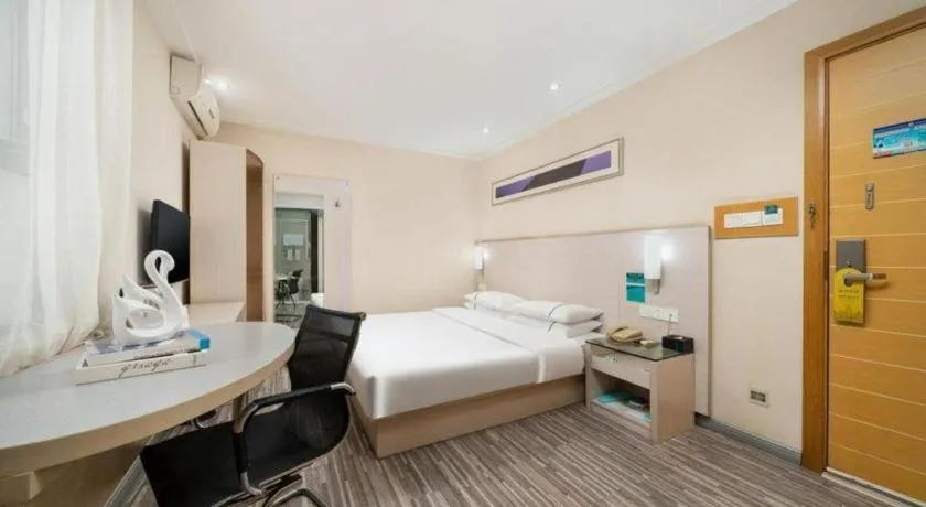 Bed in City Comfort Inn Nanning Guangxi University Xiuling Road Metro Station