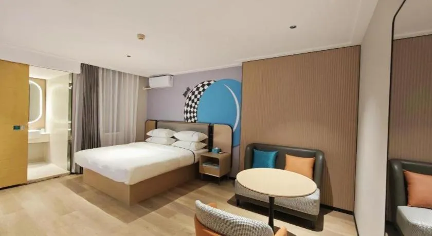 Bed in City Comfort Inn Nanning Guangxi University Xiuling Road Metro Station