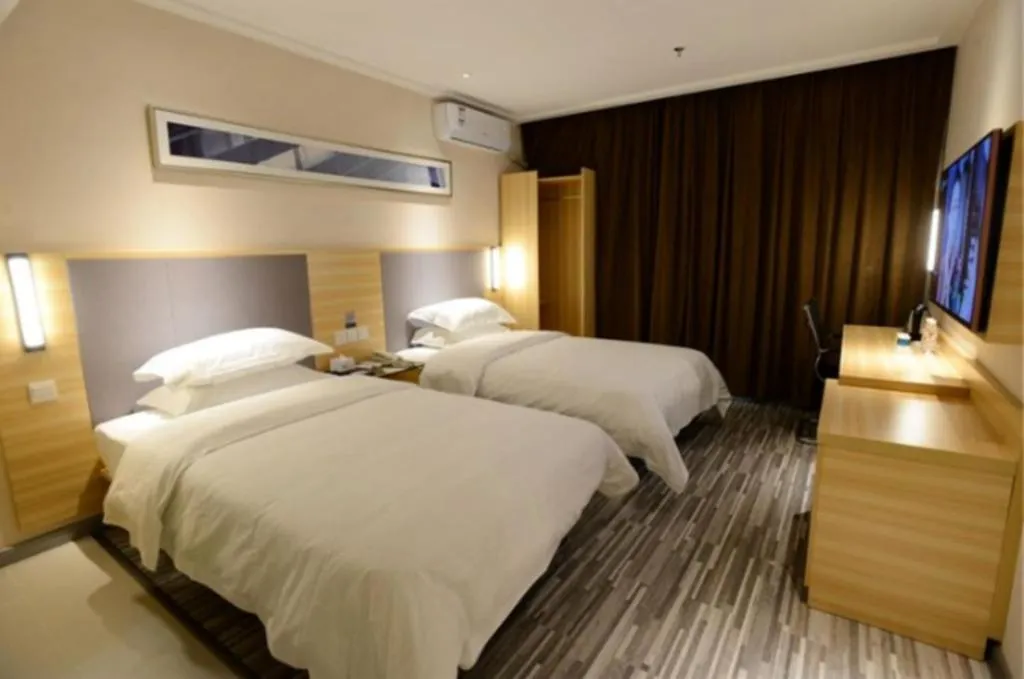 Bed in City Comfort Inn Nanning Guangxi University Xiuling Road Metro Station