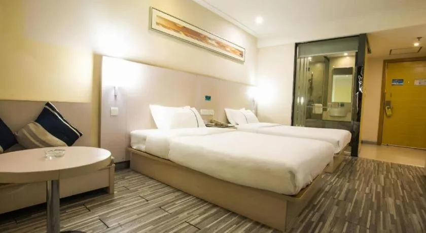 Bed in City Comfort Inn Nanning Guangxi University Xiuling Road Metro Station