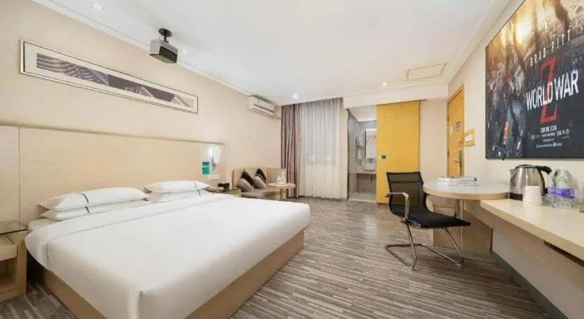 Bed in City Comfort Inn Nanning Guangxi University Xiuling Road Metro Station