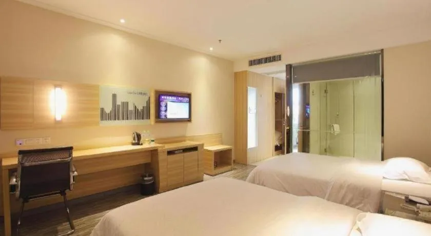 Bed in City Comfort Inn Jingzhou Ancient City Taiyue Road