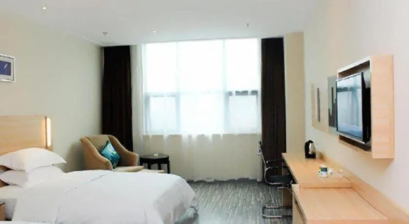 Bed in City Comfort Inn Jingzhou Ancient City Taiyue Road