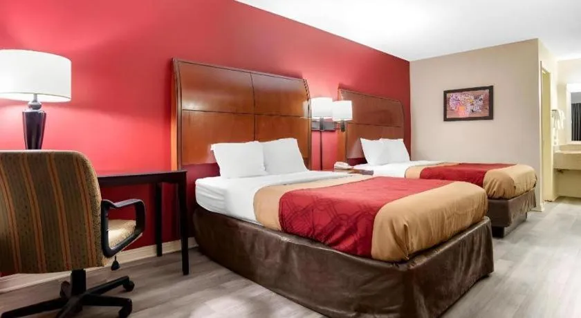 Bed in Econo Lodge Pearl - Jackson