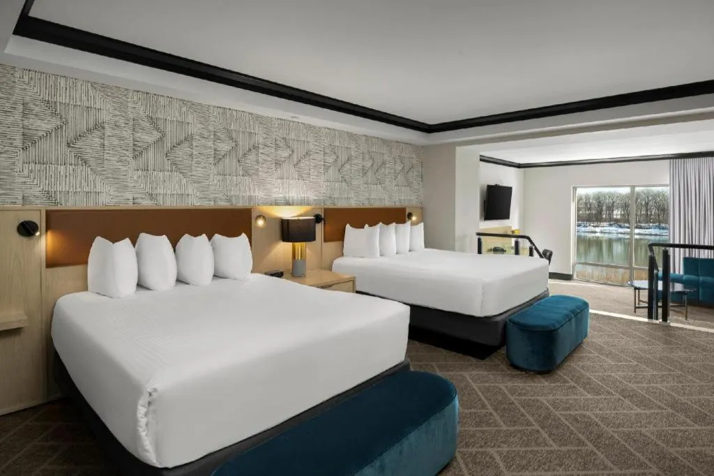 Bed in Ameristar Casino Resort and Spa (St. Charles)