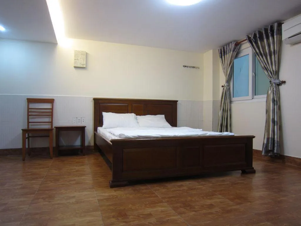 Bed in Melody Viet Hotel