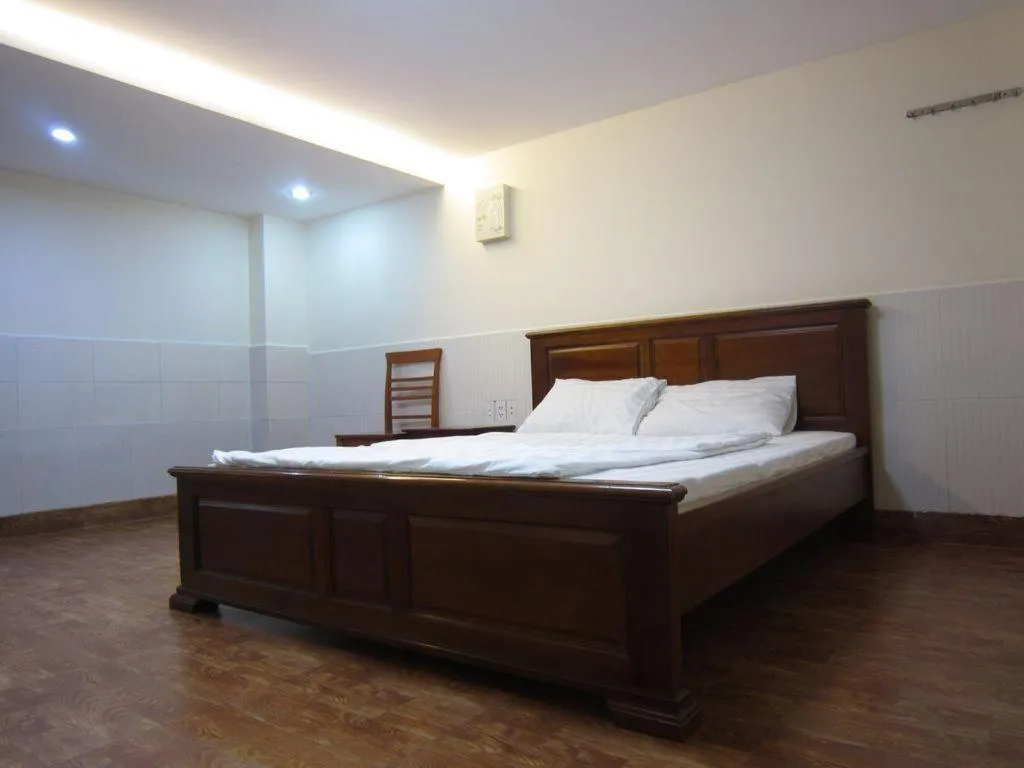 Bed in Melody Viet Hotel