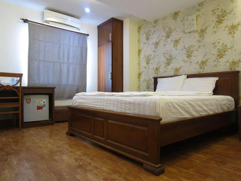 Bed in Melody Viet Hotel