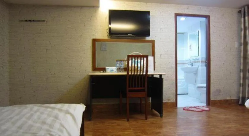 Bed in Melody Viet Hotel