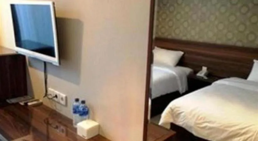 Bed in Hotel New Coklat