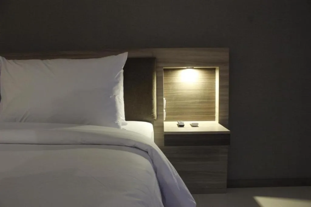 Bed in My Tower Hotel Surabaya