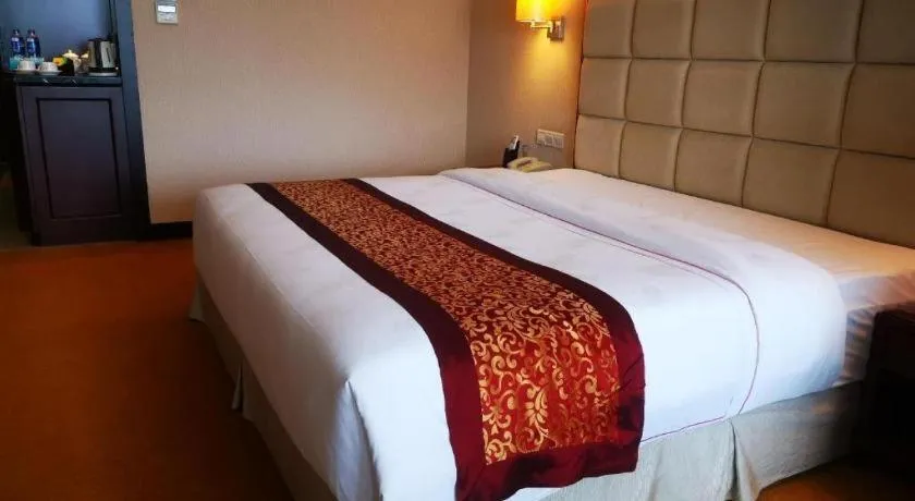 Bed in Country Garden Phoenix Hotel Europe City Chuzhou
