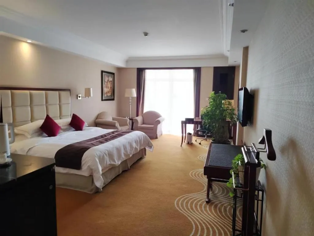 Bed in Country Garden Phoenix Hotel Europe City Chuzhou