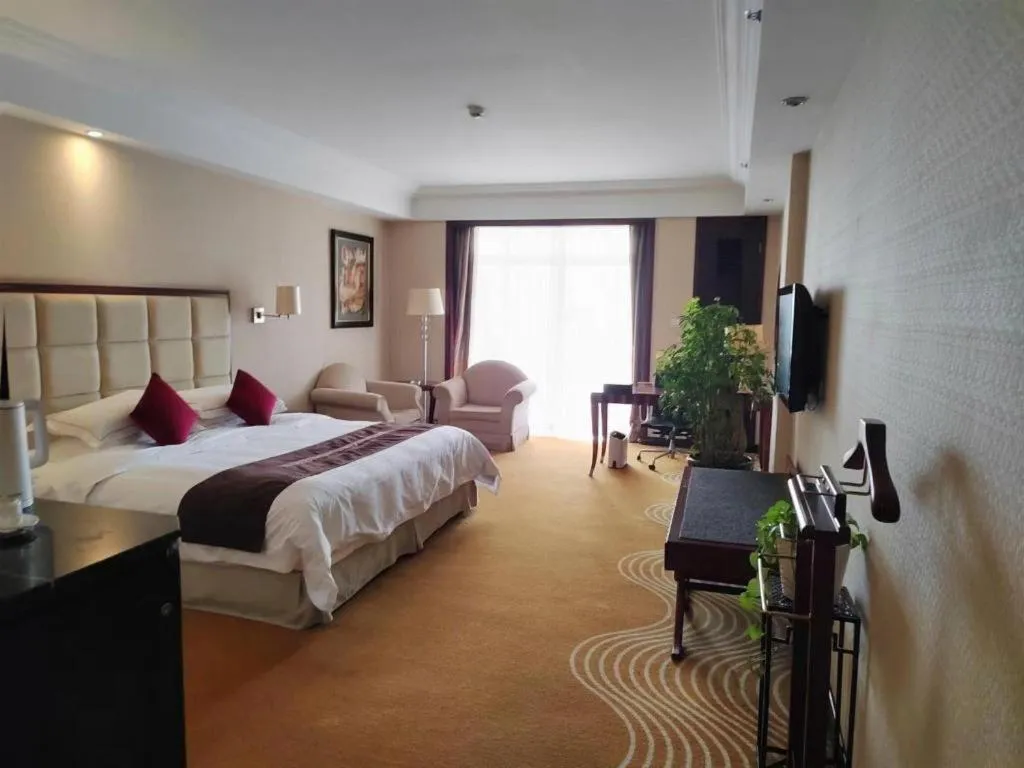 Bed in Country Garden Phoenix Hotel Europe City Chuzhou
