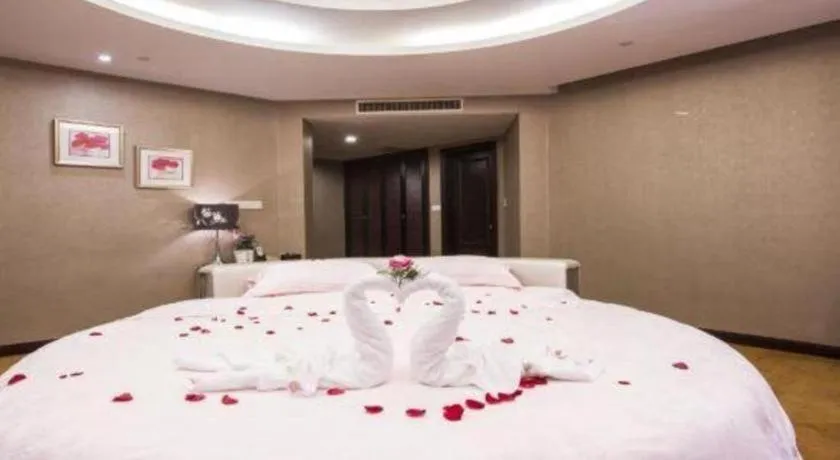 Bed in Country Garden Phoenix Hotel Europe City Chuzhou
