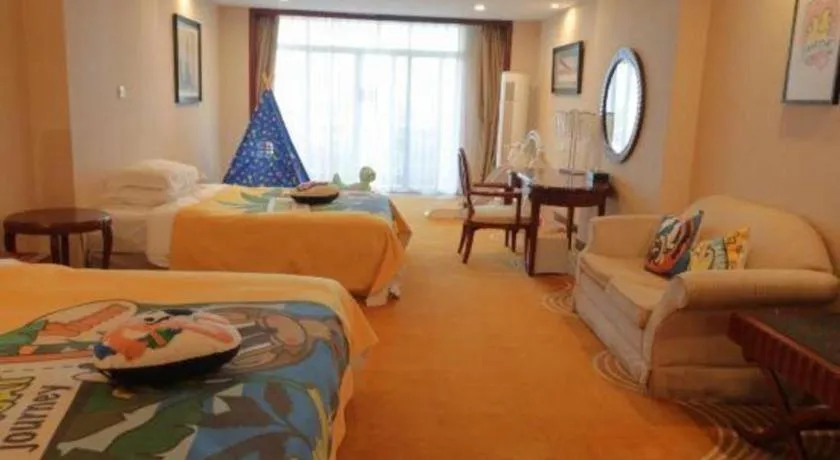 Bed in Country Garden Phoenix Hotel Europe City Chuzhou