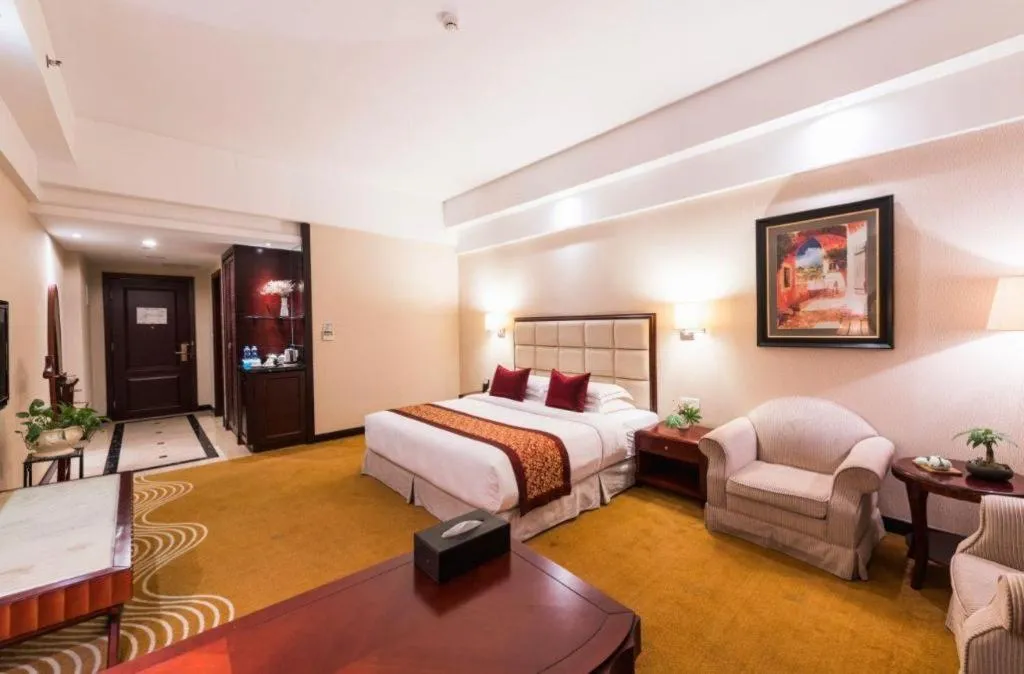 Bed in Country Garden Phoenix Hotel Europe City Chuzhou