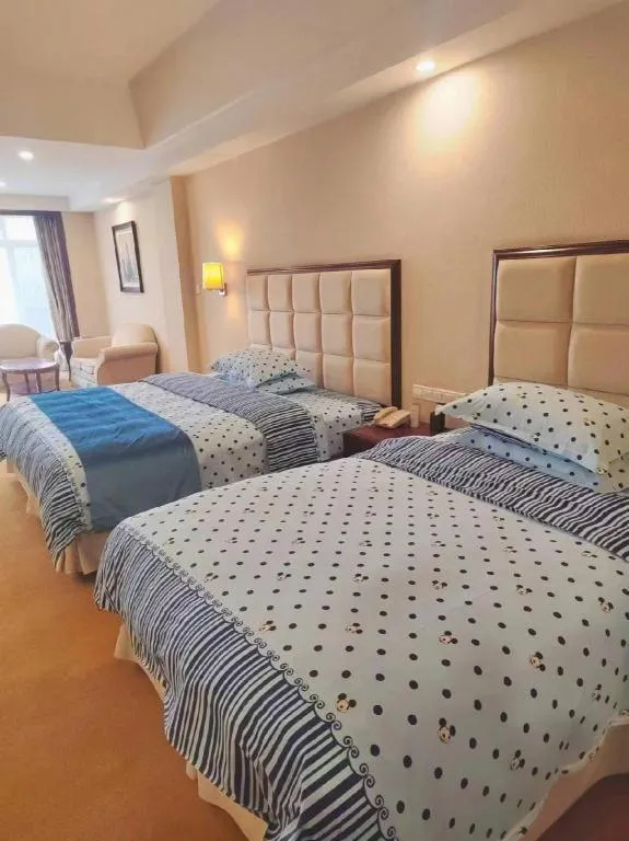 Bed in Country Garden Phoenix Hotel Europe City Chuzhou
