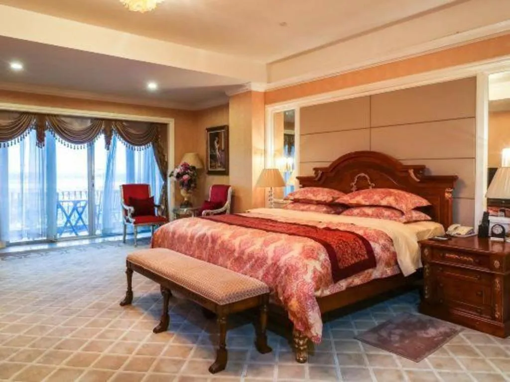 Bed in Country Garden Phoenix Hotel Europe City Chuzhou