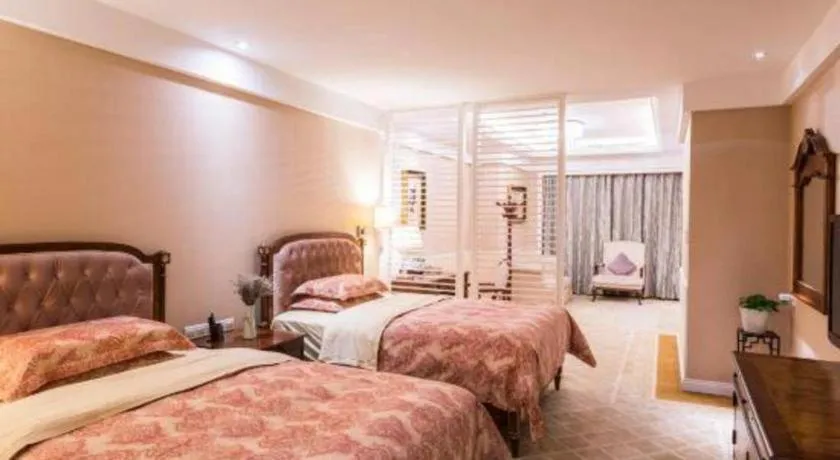 Bed in Country Garden Phoenix Hotel Europe City Chuzhou