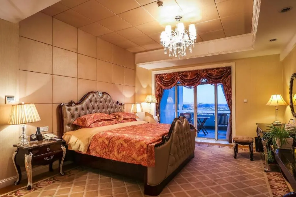 Bed in Country Garden Phoenix Hotel Europe City Chuzhou