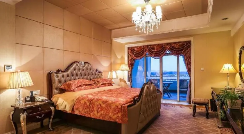 Bed in Country Garden Phoenix Hotel Europe City Chuzhou