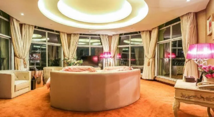 Bed in Country Garden Phoenix Hotel Europe City Chuzhou