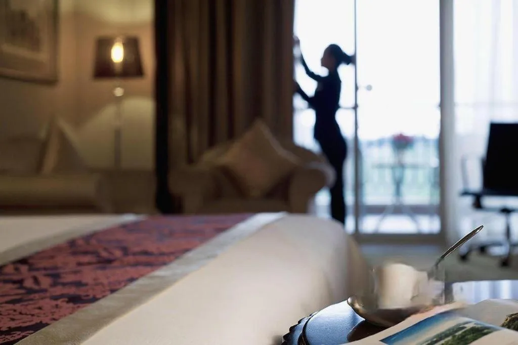 Bed in Country Garden Phoenix Hotel Europe City Chuzhou