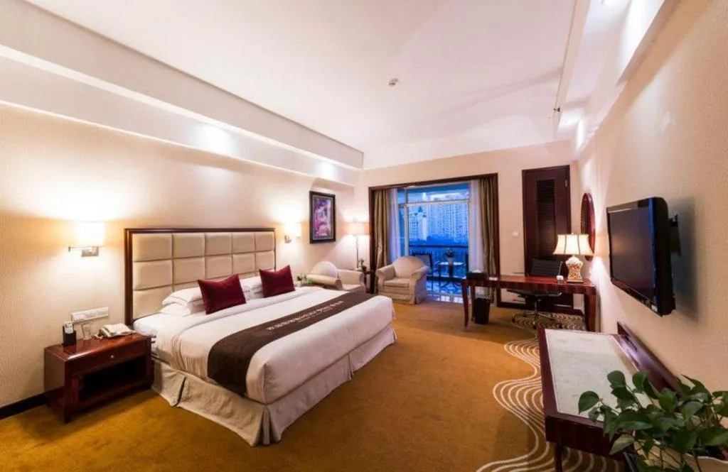 Bed in Country Garden Phoenix Hotel Europe City Chuzhou