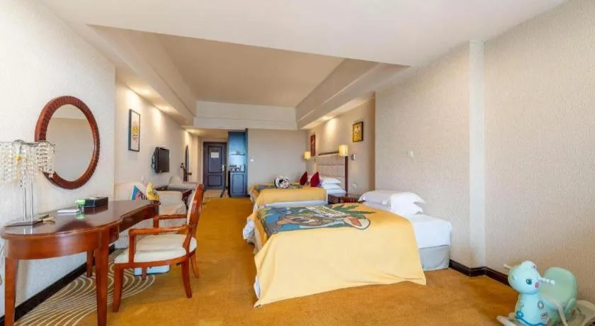 Bed in Country Garden Phoenix Hotel Europe City Chuzhou