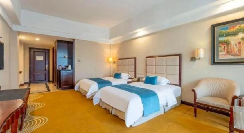 Bed in Country Garden Phoenix Hotel Europe City Chuzhou