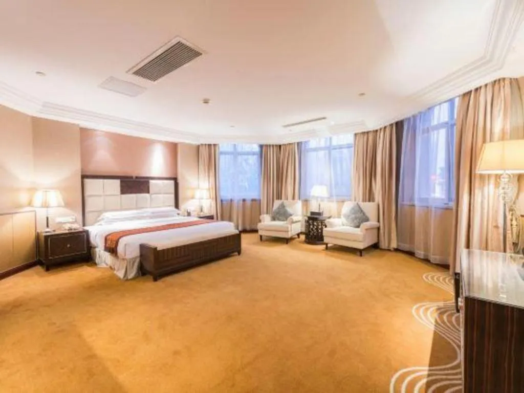 Bed in Country Garden Phoenix Hotel Europe City Chuzhou