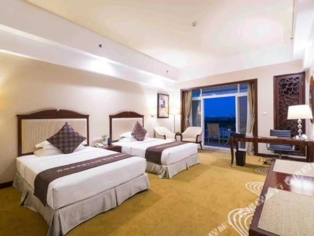 Bed in Country Garden Phoenix Hotel Europe City Chuzhou