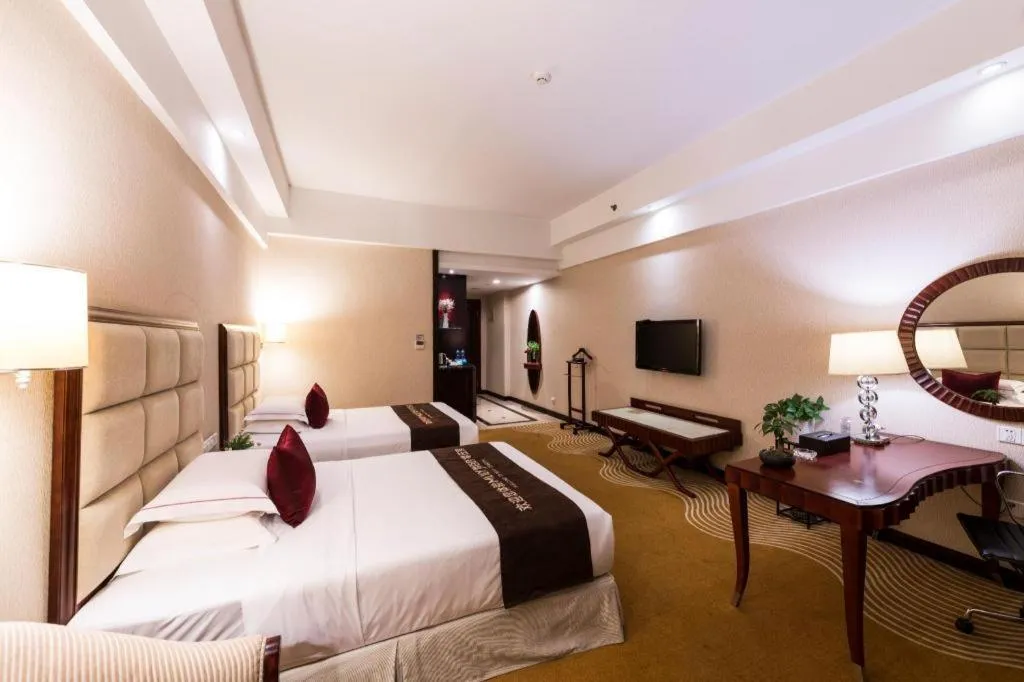 Bed in Country Garden Phoenix Hotel Europe City Chuzhou