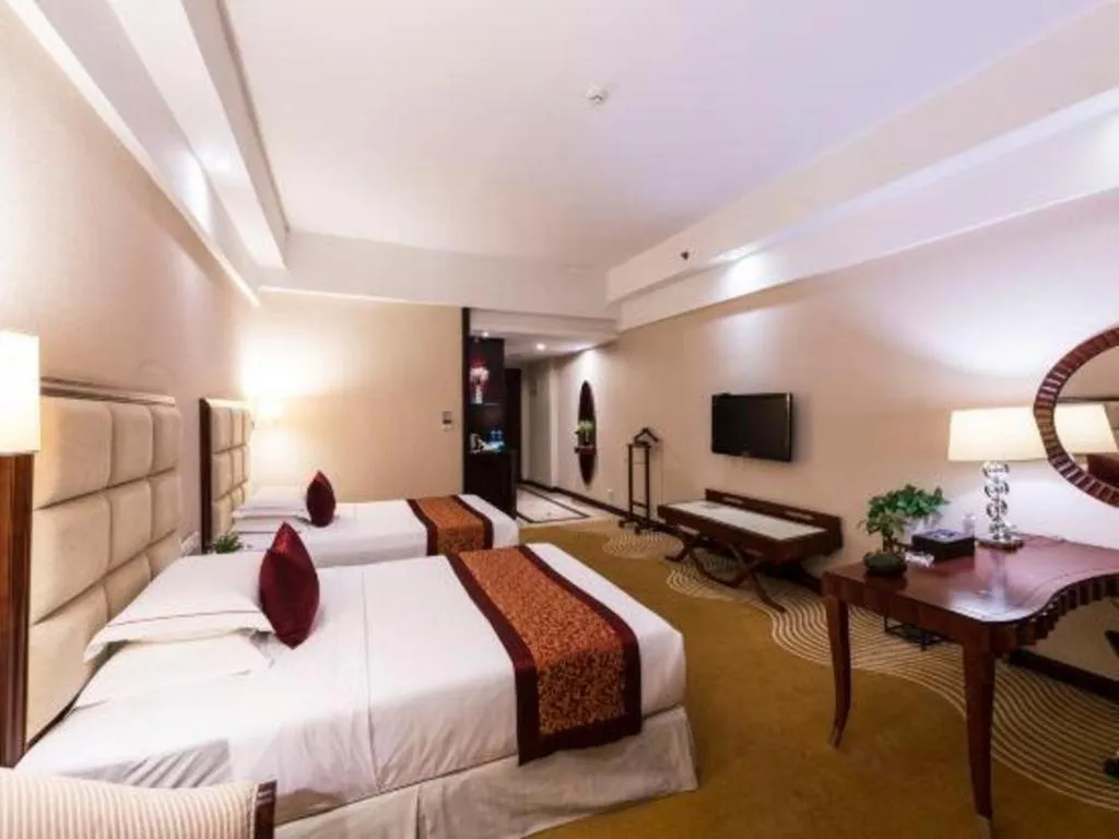 Bed in Country Garden Phoenix Hotel Europe City Chuzhou