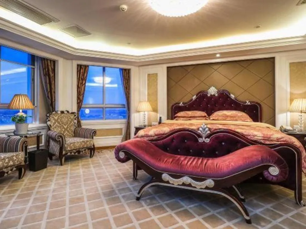 Bed in Country Garden Phoenix Hotel Europe City Chuzhou