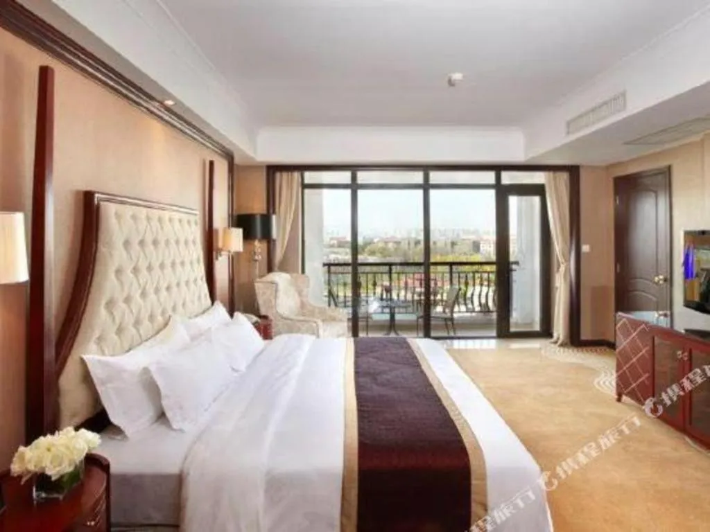 Bed in Country Garden Phoenix Hotel Europe City Chuzhou