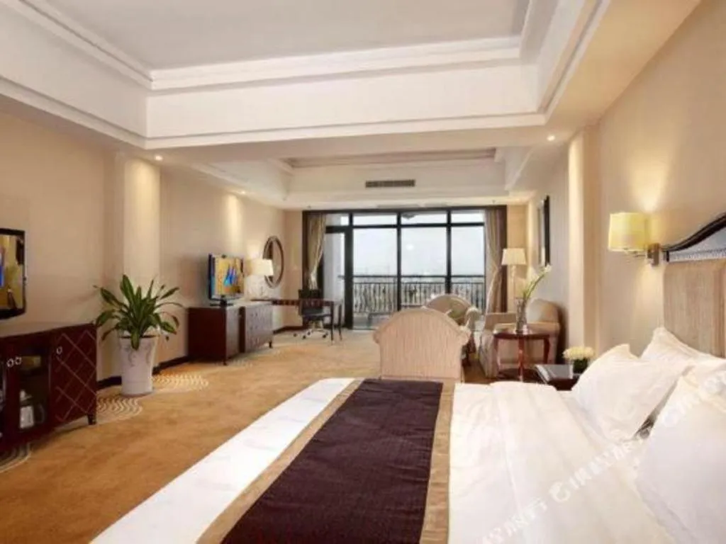 Bed in Country Garden Phoenix Hotel Europe City Chuzhou