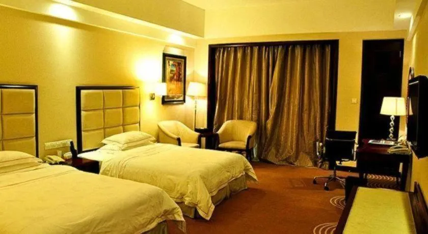 Bed in Country Garden Phoenix Hotel Europe City Chuzhou