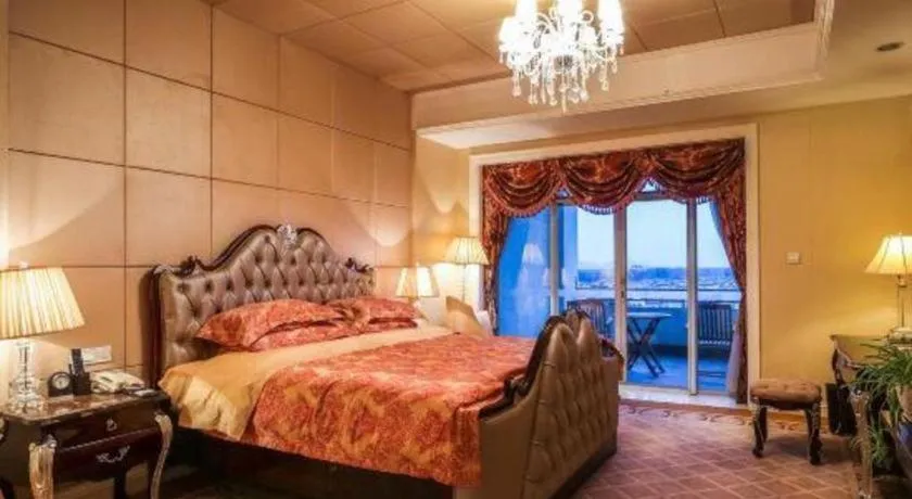 Bed in Country Garden Phoenix Hotel Europe City Chuzhou