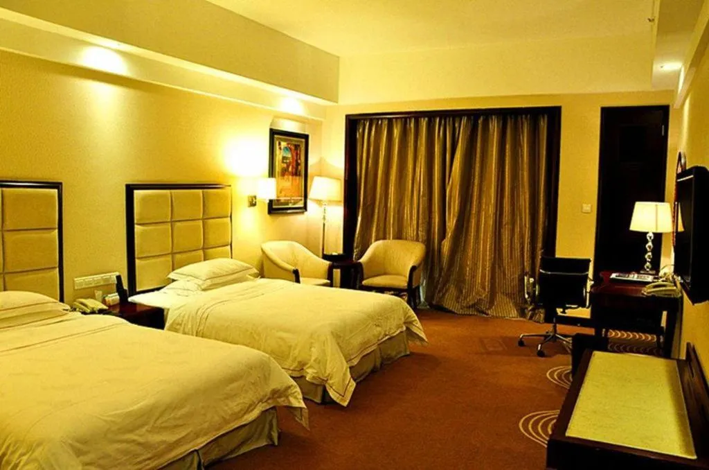 Bed in Country Garden Phoenix Hotel Europe City Chuzhou