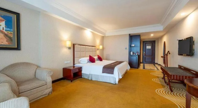 Bed in Country Garden Phoenix Hotel Europe City Chuzhou