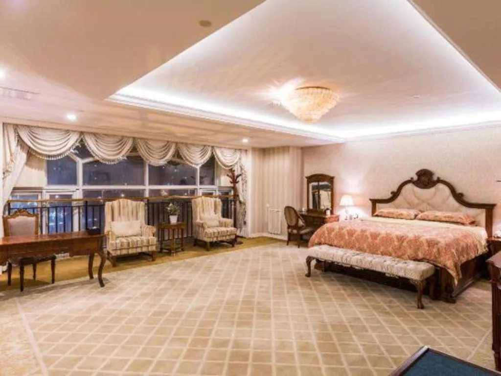 Bed in Country Garden Phoenix Hotel Europe City Chuzhou