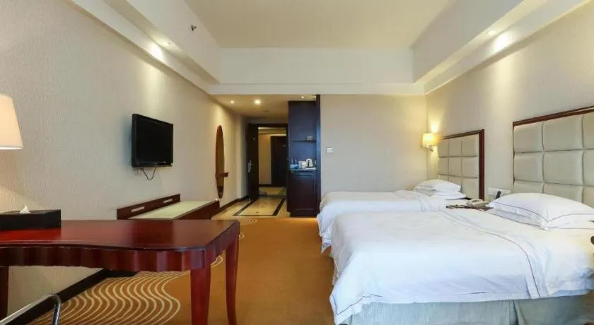 Bed in Country Garden Phoenix Hotel Europe City Chuzhou