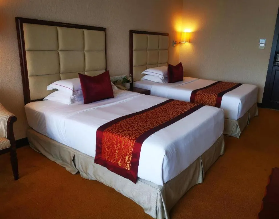 Bed in Country Garden Phoenix Hotel Europe City Chuzhou
