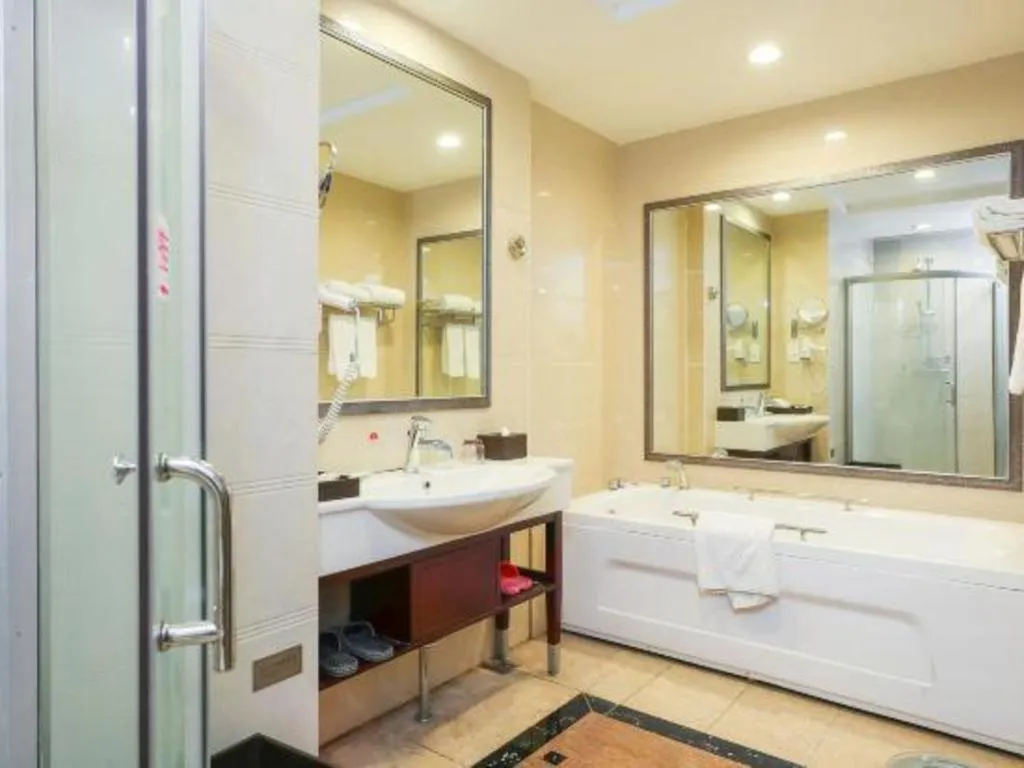 Bed in Country Garden Phoenix Hotel Europe City Chuzhou