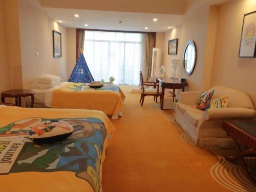 Bed in Country Garden Phoenix Hotel Europe City Chuzhou