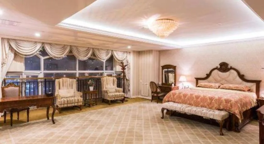 Bed in Country Garden Phoenix Hotel Europe City Chuzhou